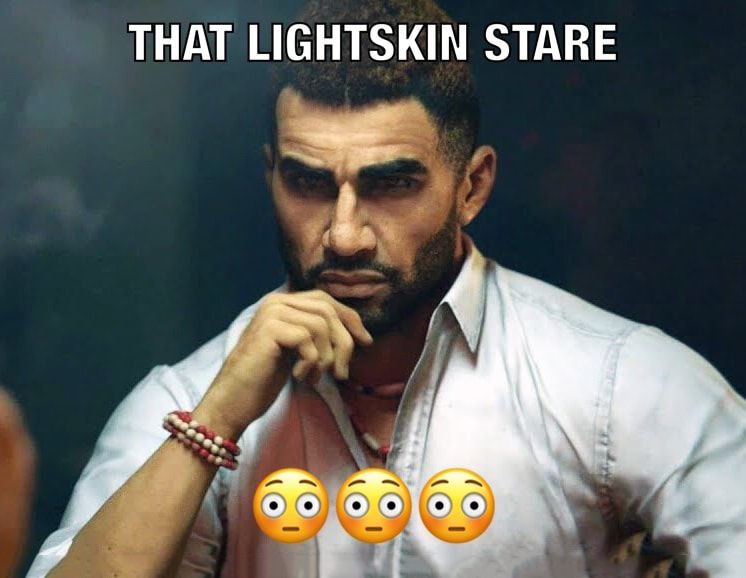 Unraveling the Phenomenon: Light Skin Stare Meme