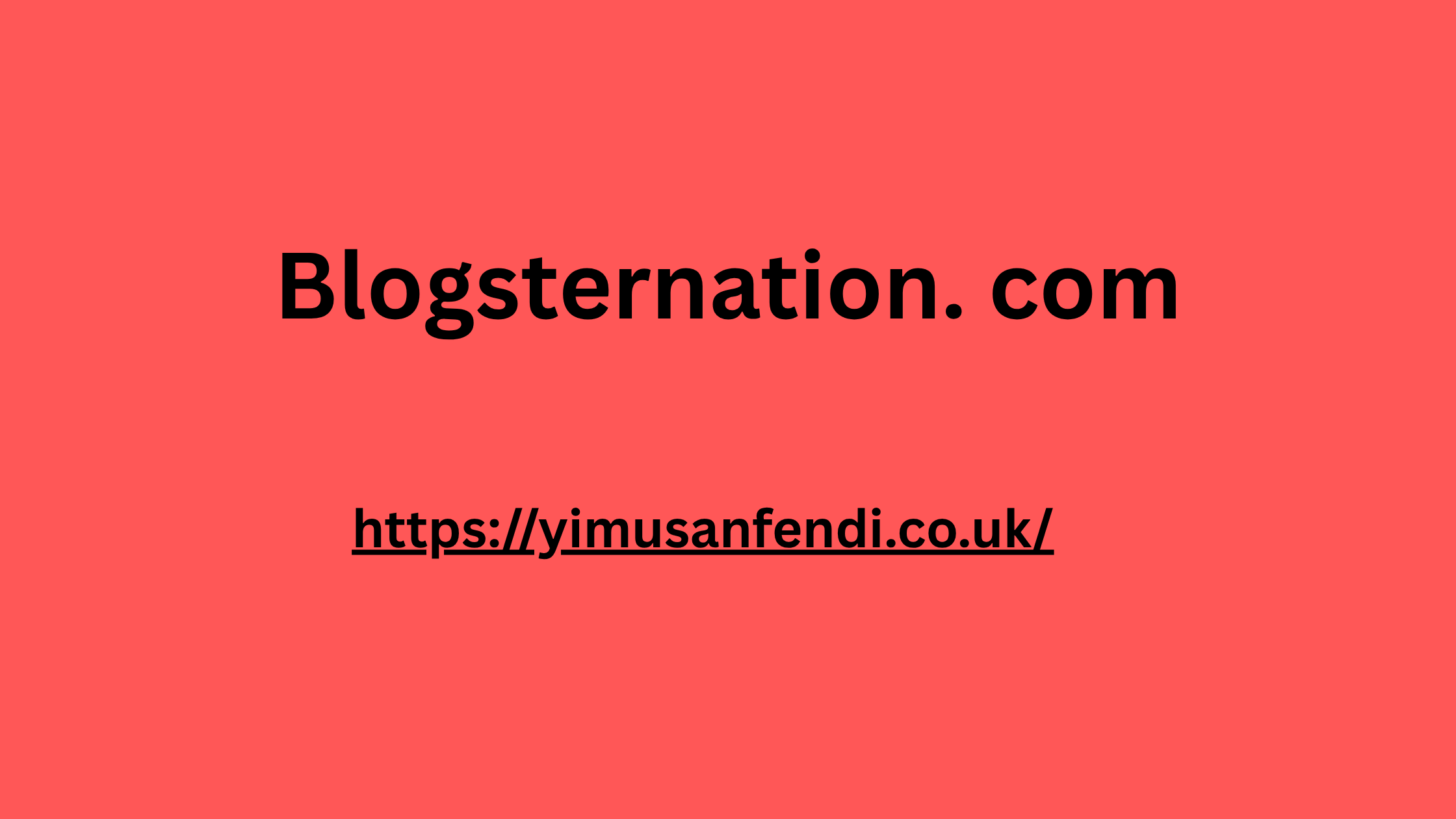 Blogsternation. com